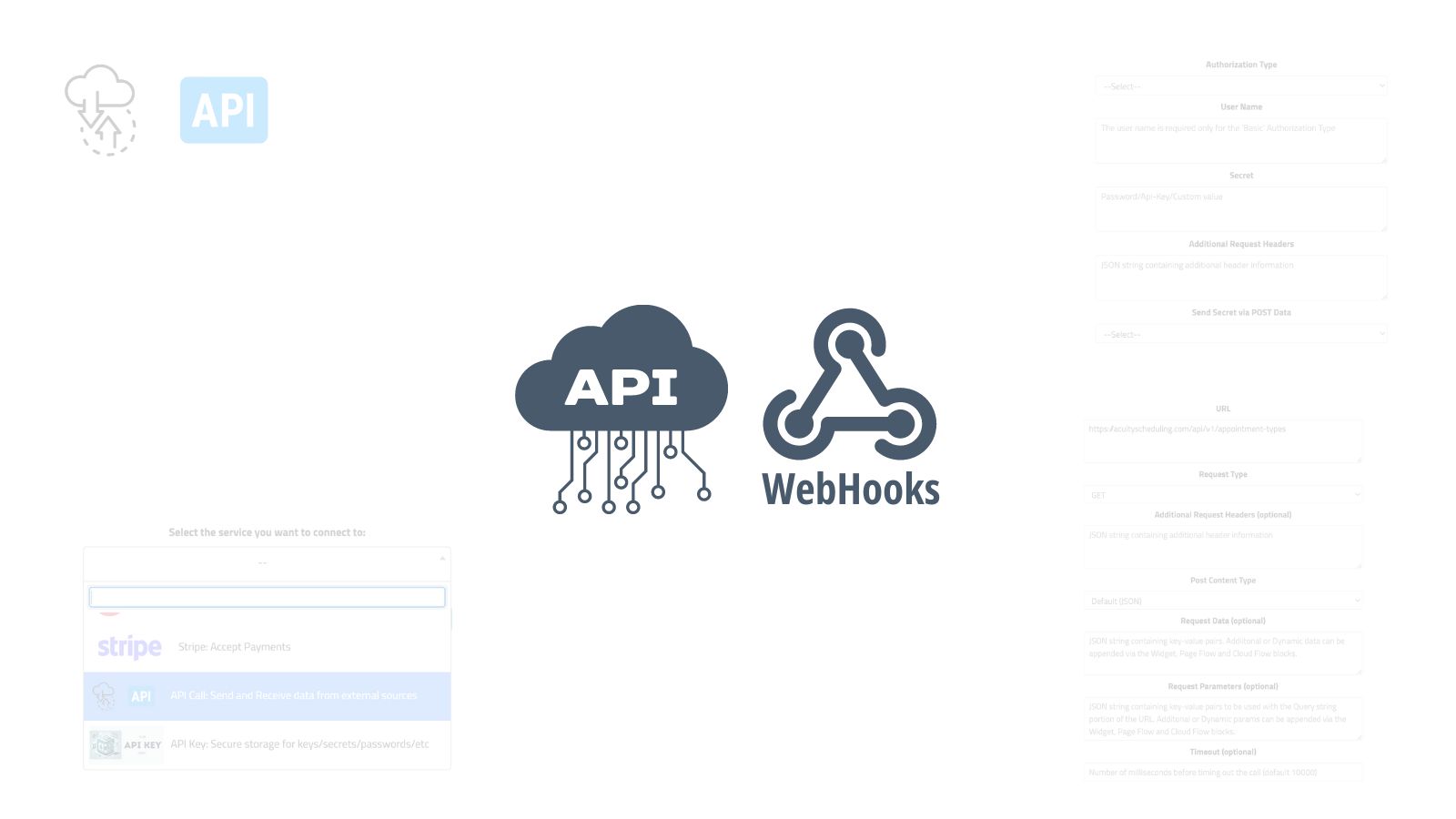 API calls and Web Hook functionality